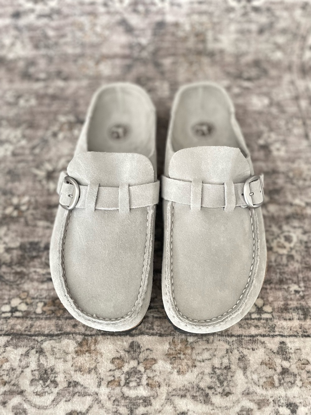Item 0042 Birkenstock Clog Grey Suede